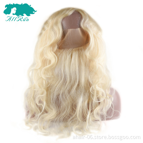 22*4*2 613 360 Lace Frontal, Peruvian 613 Blonde Hair Wig